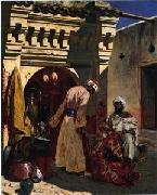 unknow artist Arab or Arabic people and life. Orientalism oil paintings 150 painting